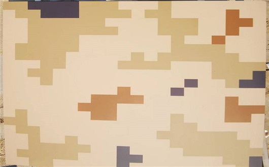 大庆荒漠迷彩漆喷涂